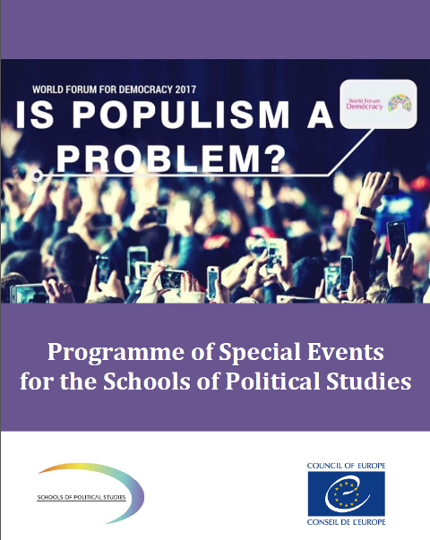 Cover page Programme of special events web